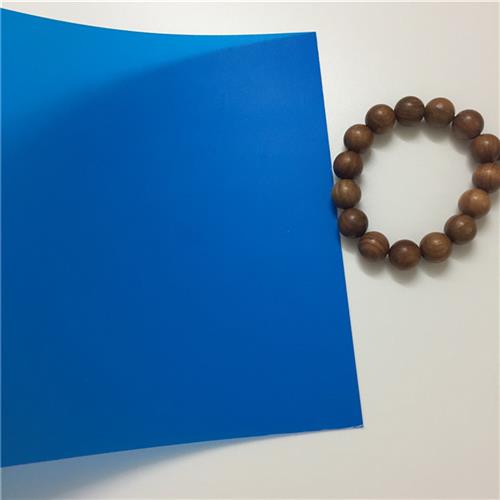 PP磨砂塑料薄板加工 彩色硬质PVC透明片哑面光面黑白蓝灰红黄定制