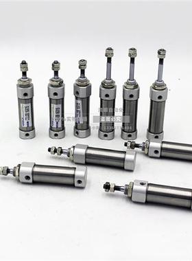 不锈钢迷你气缸PB/CDJ2B16X10/-15/20/25/30/35/40/60/50/75/150