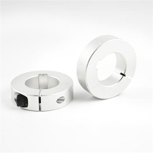 带键槽开口型固定环铝合金夹紧环夹轴限位环环代替