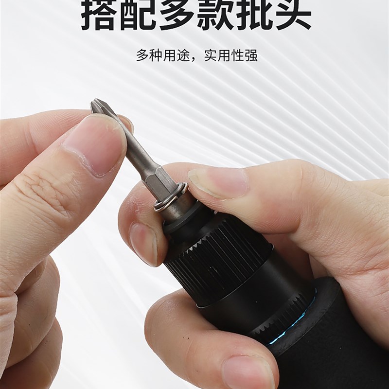 ivslan进口工业级气动定扭可调扭力风批枪工厂全自动打螺丝刀起子