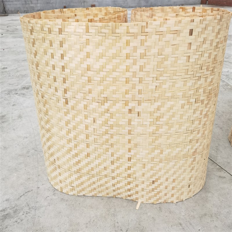 产地现货竹蔑席工地用墙面装饰装修竹席子农家乐装饰装修吊顶竹席
