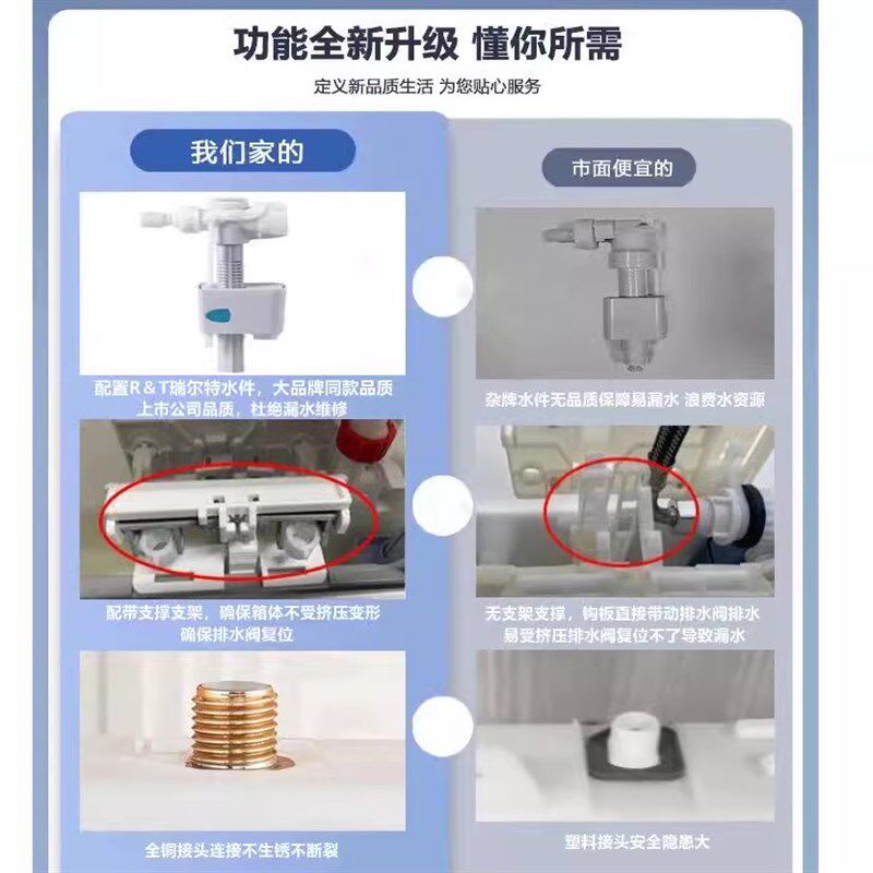 超薄隐藏式水箱蹲便器入墙式水箱隐形水箱蹲厕蹲坑嵌入式水箱暗装