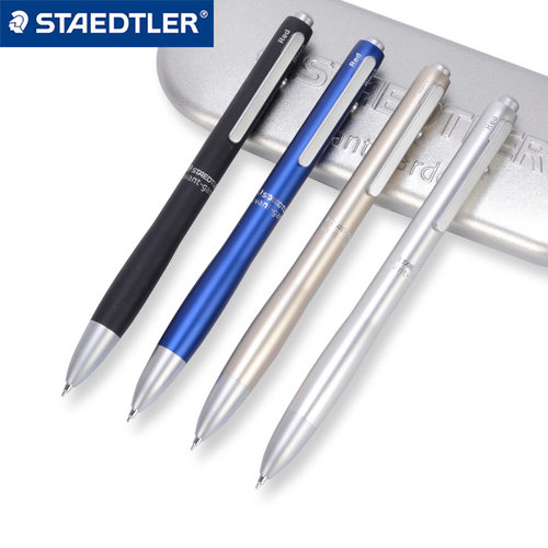 德国STAEDTLER施德楼927AG4合1多功能笔黑蓝红色圆珠笔自动铅笔