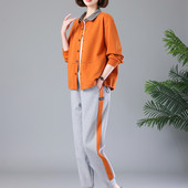 中年妈妈时尚 运动套装 女中老年运动服2026春秋新款 洋气休闲两件套