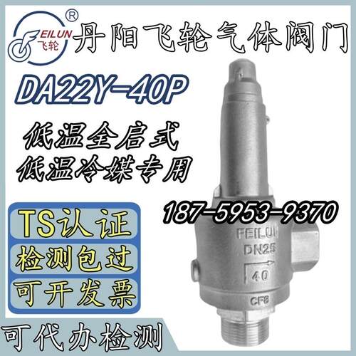 丹阳飞轮DA22Y-40P低温安全阀