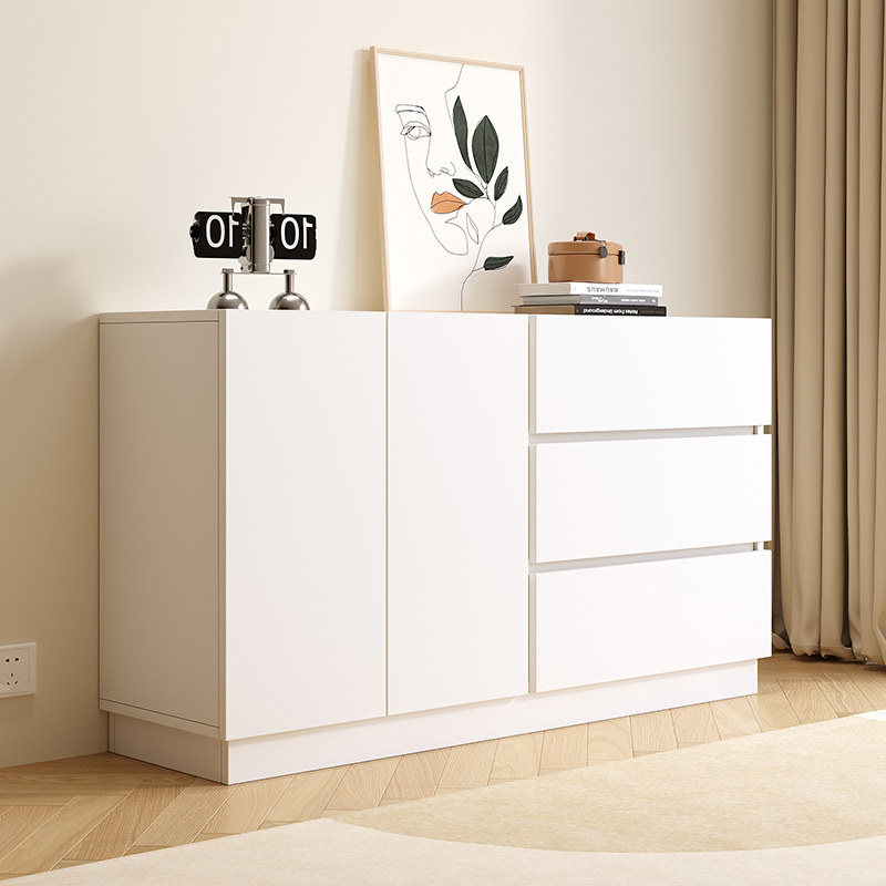 君尚木语ENF级欧松板斗柜靠墙置物柜客厅收纳柜可定制床尾抽屉柜