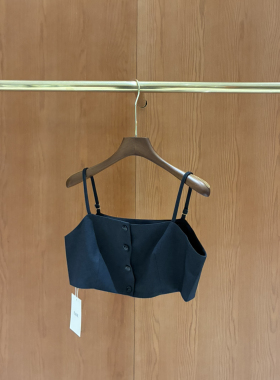 云朵miu系穿搭时髦精搭配叠穿神器吊带背心(含2羊毛)E26A6127