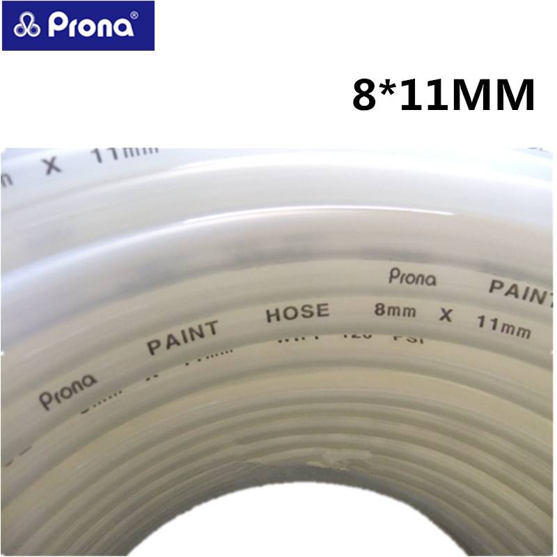 新款4*6prona宝丽双层涂料管5*8mm6.5*10防爆耐酸碱8*11/8x12mm油