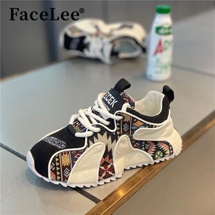 FaceLee设计师联名春季老爹鞋男款休闲运动潮牌高级感欧洲站大码