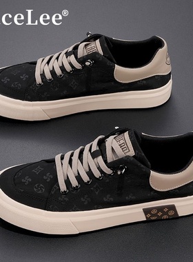 FaceLee日本设计师联名款男鞋秋冬2025新款老北京布鞋男士鞋带系