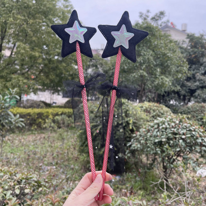 六一儿童节舞台演出服饰道具五角星魔法棒天使星星公主权杖