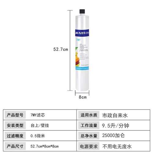 {议价}适配爱惠浦主滤芯进口滤料奶茶店专用MC2 7FC i2000