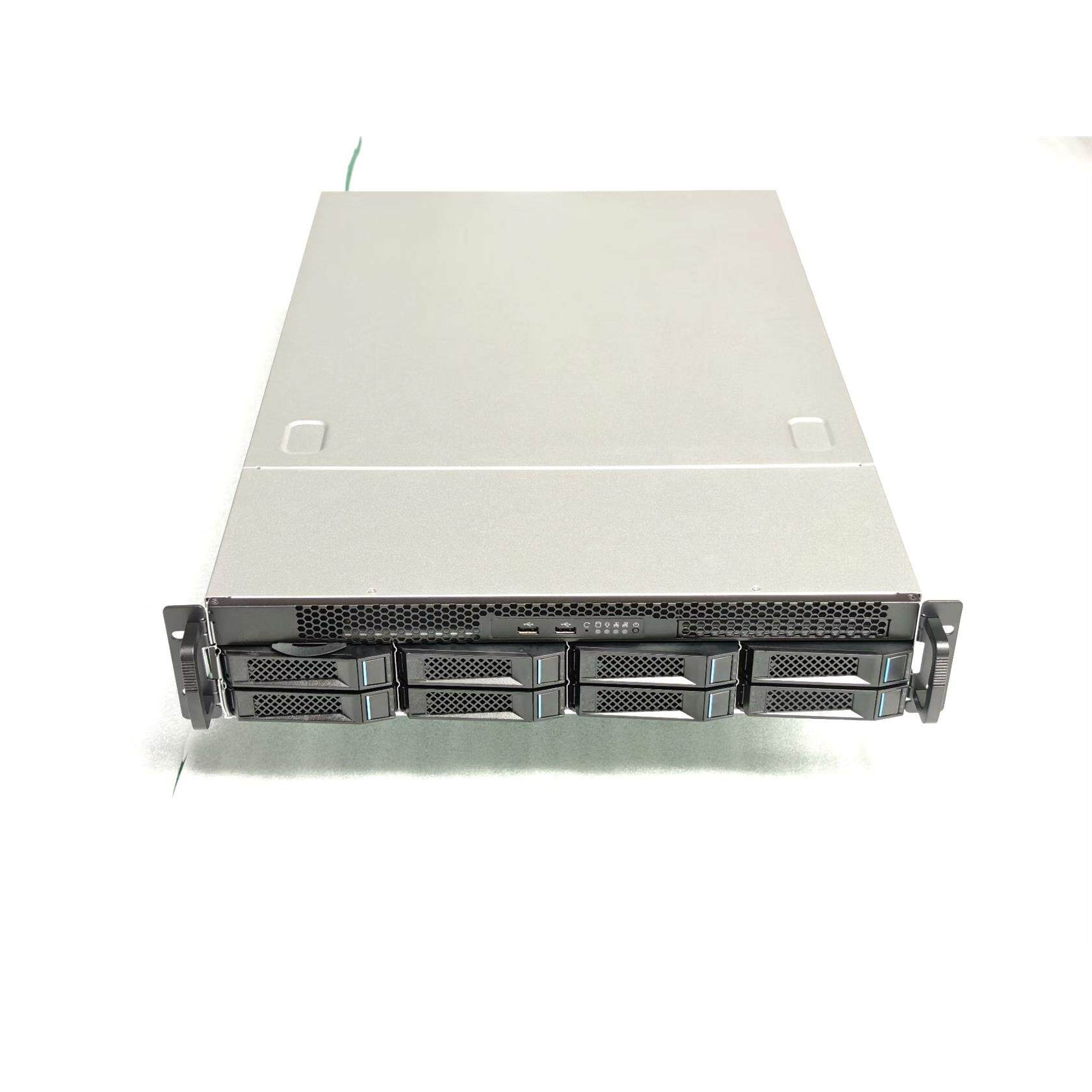 议价勤诚RM23608 2U服务器机箱，8盘位热插拔，支持3.5议价