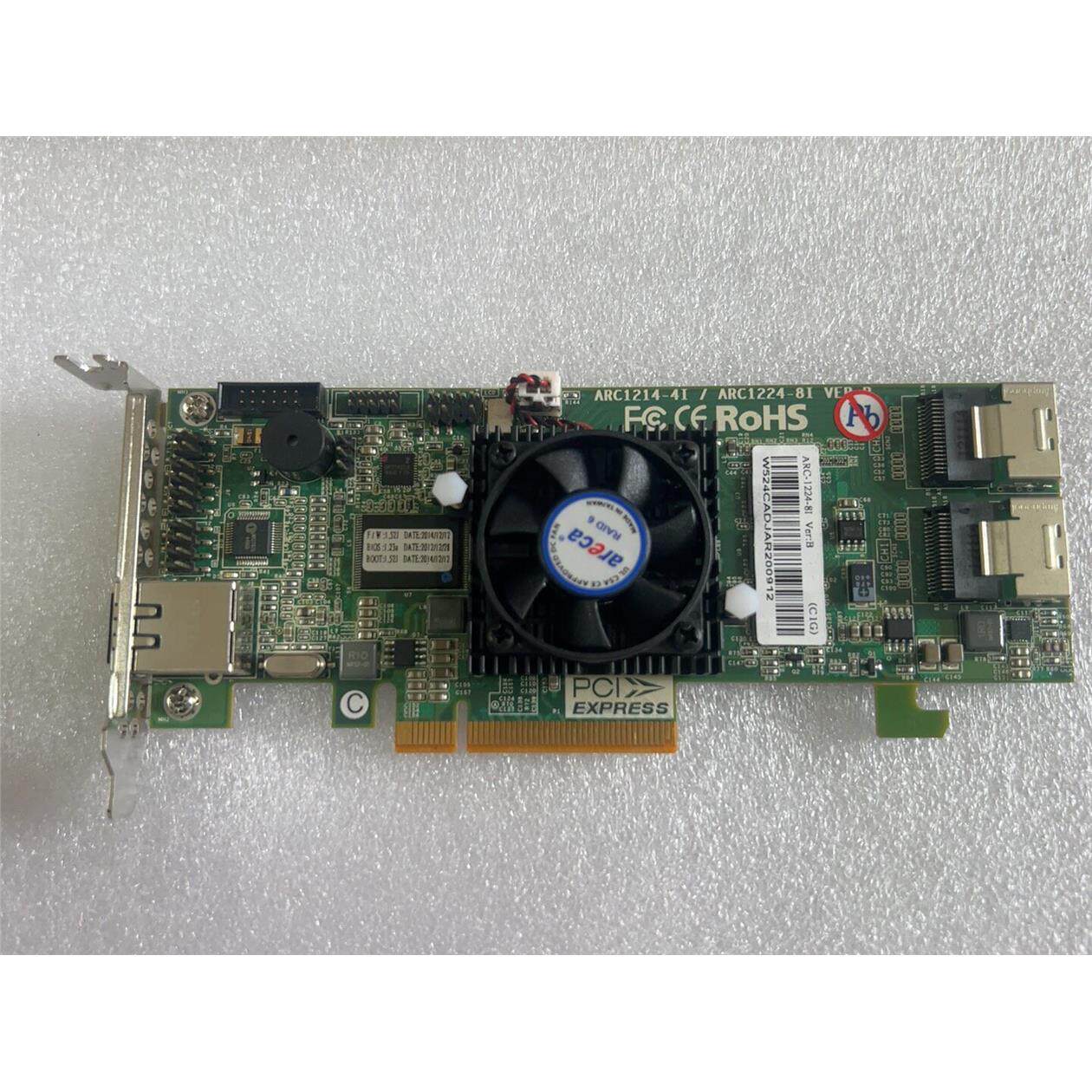 议价areca 1224 8i 8口mac 阵列卡议价