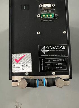 可维修德国scanlab振镜 intelliSCAN 14 光纤询价