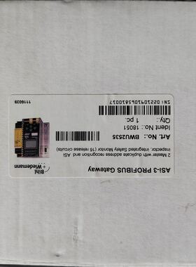 可维修BWU2535，Bihl+Wiedemann必威 AS- i询价