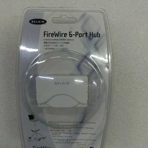 {议价}全新贝尔金FireWire 6-Port Hub集线器，型号