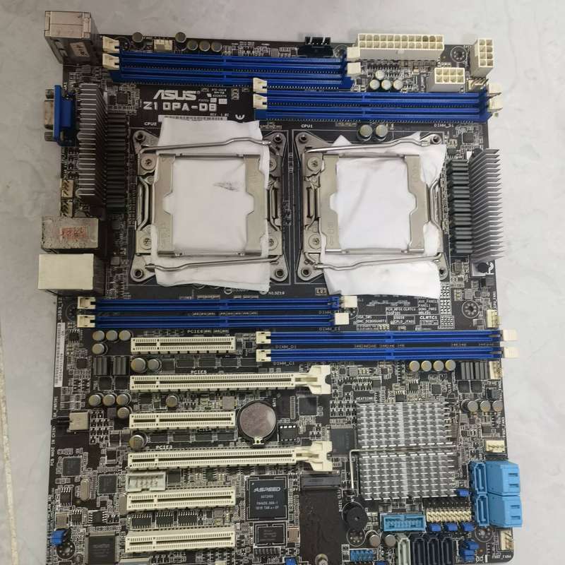 {议价}华硕Z10PA-D8双路服务器主板，原装拆机，成色好 带原装