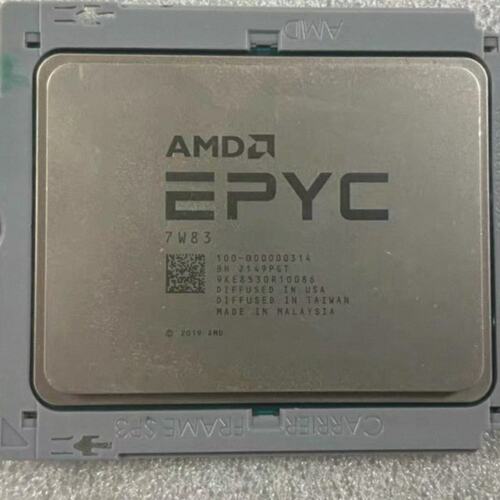 {议价}AMD 7W83 CPU 无锁 64核心128线程