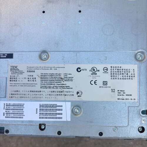 {议价}IBM+X240机架式服务器，型号7863-10X，主板接口