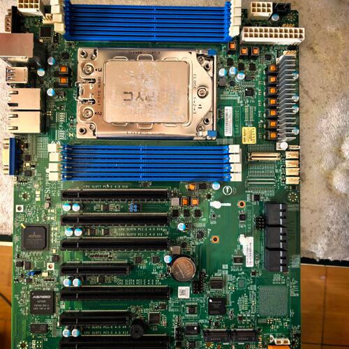 {议价}超微H12SSL-i主板+AMD 74F3 24核CPU