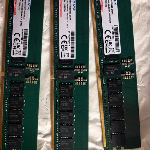 {议价}威刚DDR5 32G 5600R-DIMM内存条，SK颗粒
