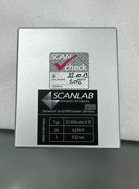 可维修德国进口SCANLAB振镜，SCANcube III 10/询价