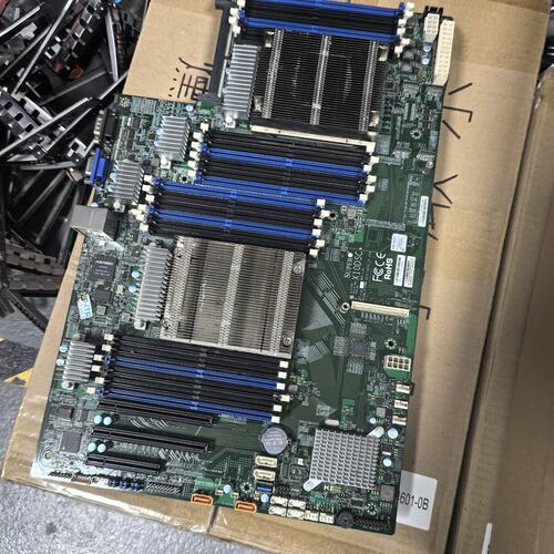 {议价}超微 X10DSC+ 服务器主板 双路X99 6028R机