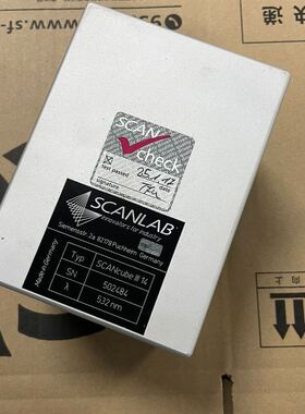 可维修德国进口scanlab振镜scancube lll14绿光振询价