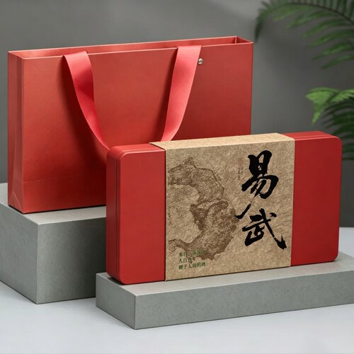 空盒高档28颗龙珠茶叶铁盒定制
