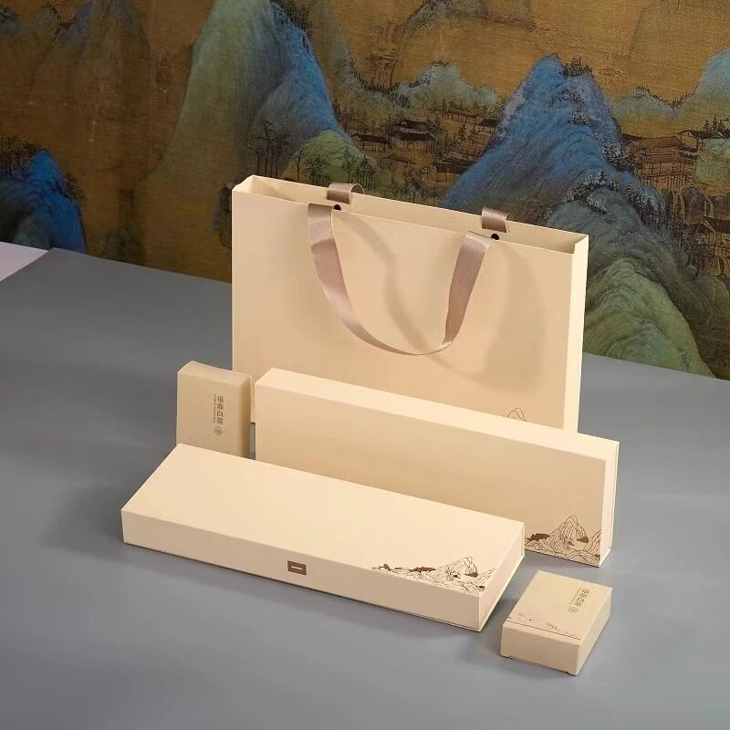 福鼎白茶饼干茶礼盒老白茶烟条茶叶空礼盒高档陈皮饼干茶礼盒空盒