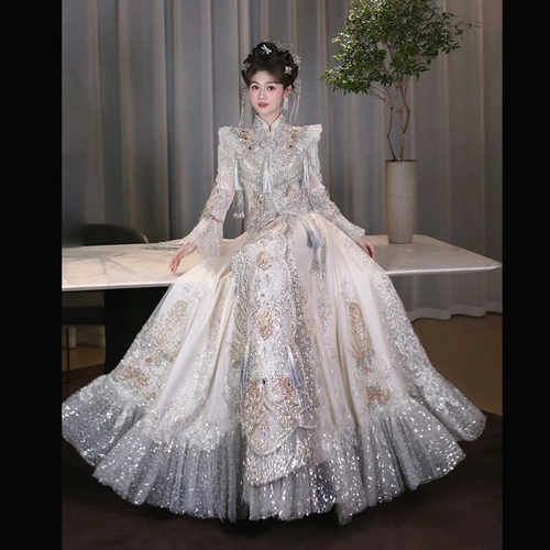 2024新款出租重工夏季高端婚服