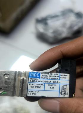 MAC微型电磁阀34B-AAA-GDNA-1BA高速