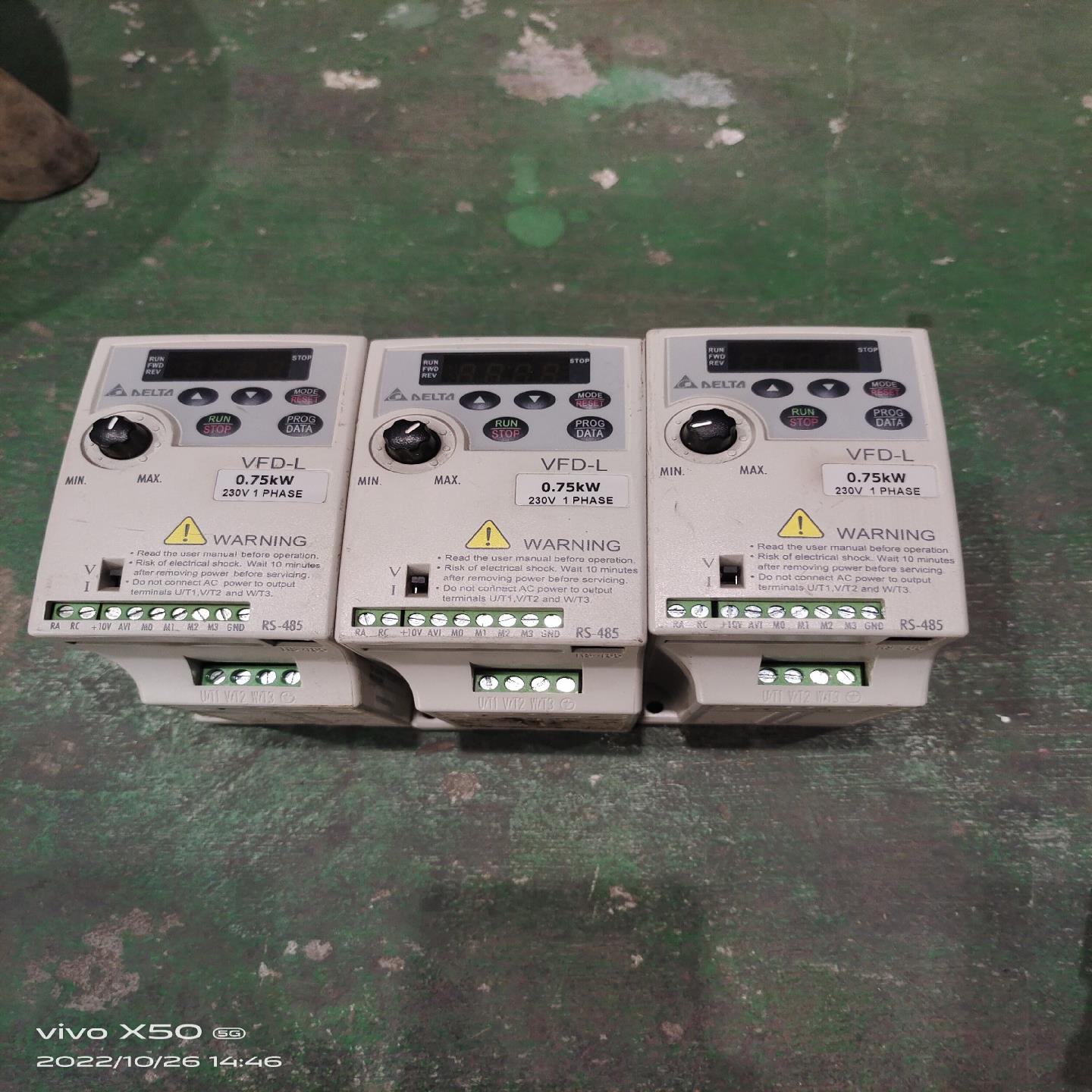 台达VFD007L21A变频器,0.75kw/220v功能包