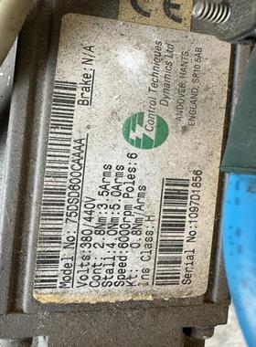 [德峰]爱 ct伺服电机 拆机好。75dd600caaaa