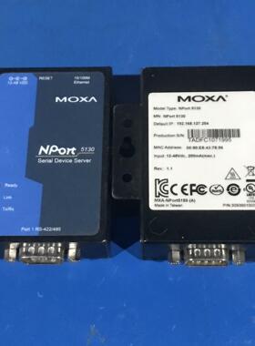MOXA Nport 5130 设备联网服务器，几乎全新。