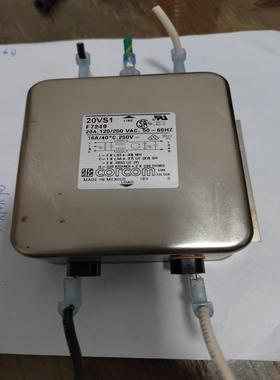 （设备配件）拆机美国CORCOM 电源滤波器 电源净化器 滤波插座  2
