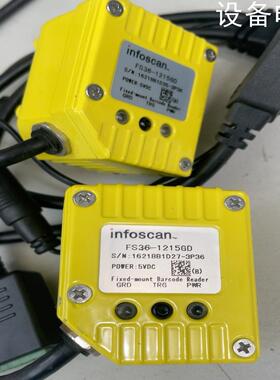 (设备配件）infosan固定式读码器下S36-1215GD成色如图所示