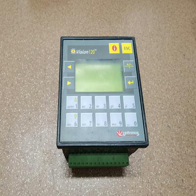 UNITRONICS Vision120 成色如图，塑料外壳