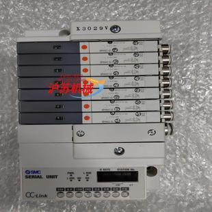 SMC阀岛模块EX140 带7个电磁阀S SMJ1 全新一套