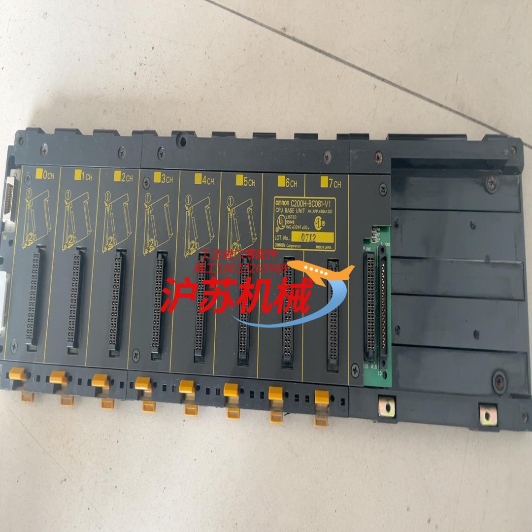 PLC底板C200H一BC081一V1，件功能正常
