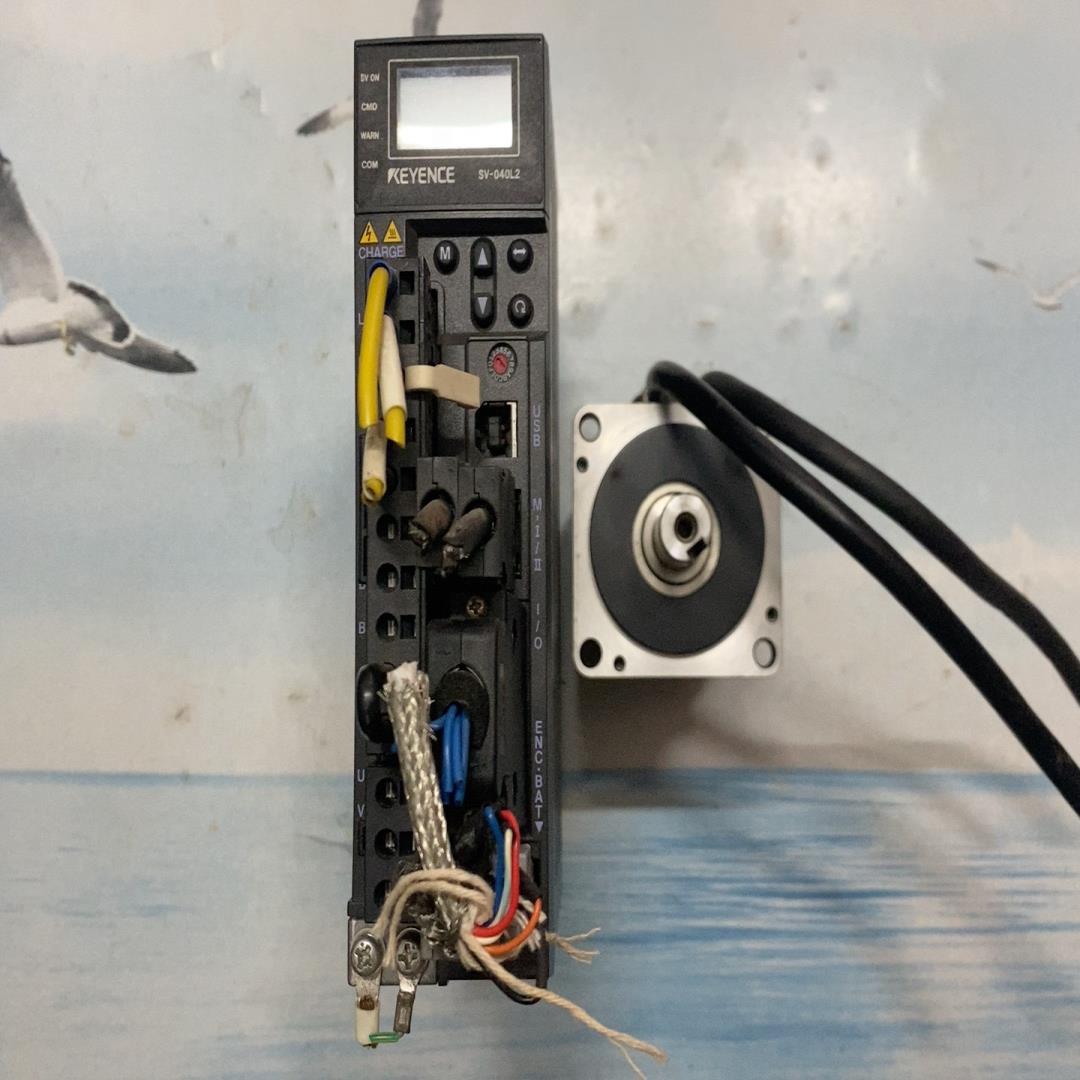 基恩士伺服驱动SV-040L2带电机SV-M040CK