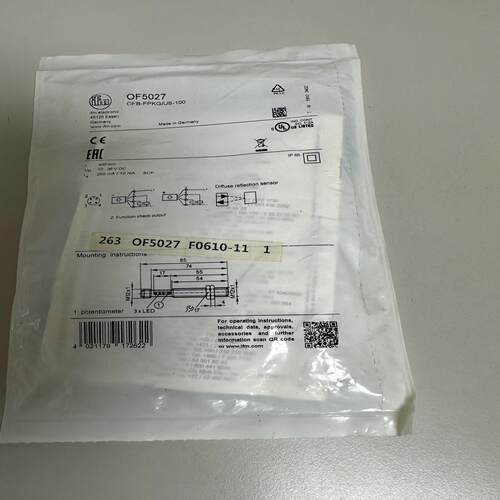 （设备配件）ifm易福门OF5027   传感器