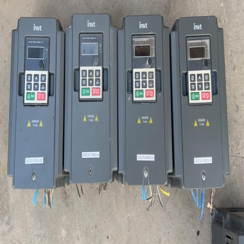 英威腾变频器：GD100-1R5G-4-SC 2台：2R2G