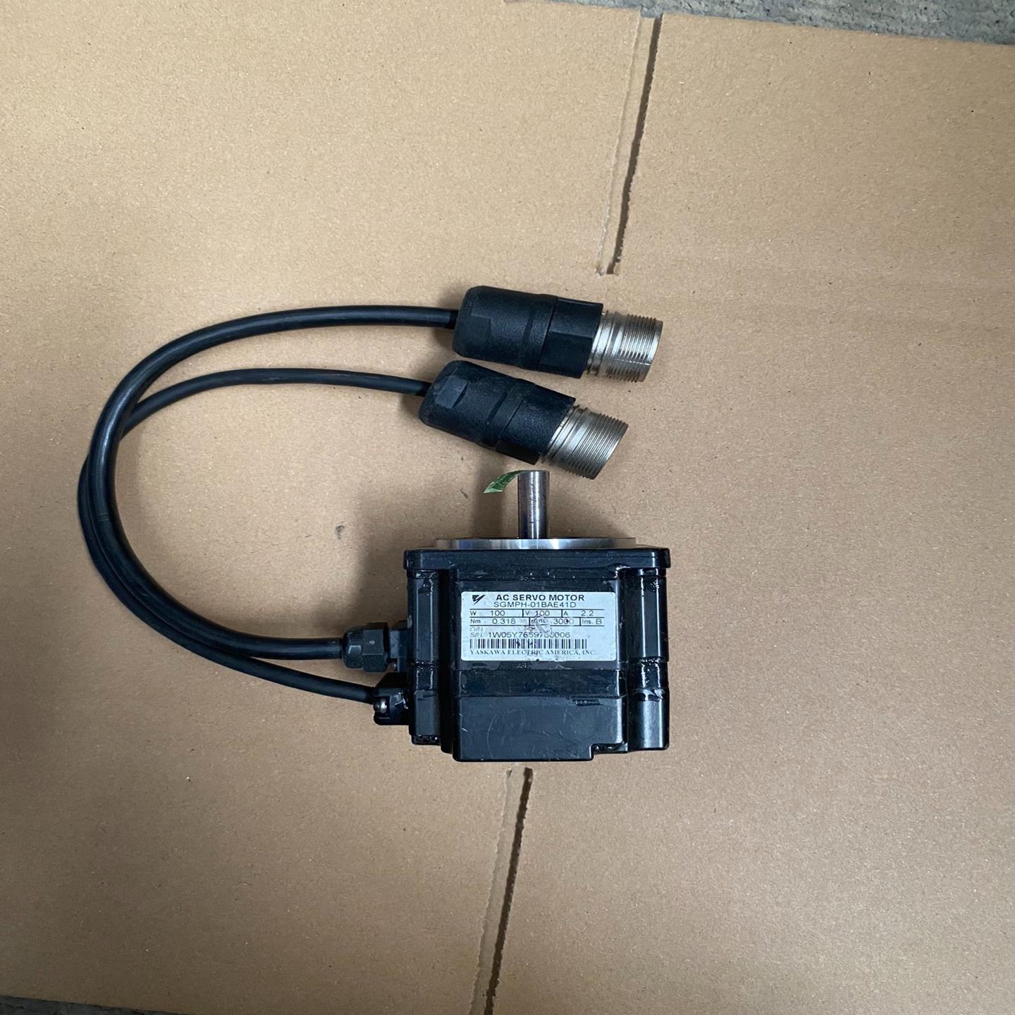 （设备配件）安川-01SGMPH BAE41D伺服电机