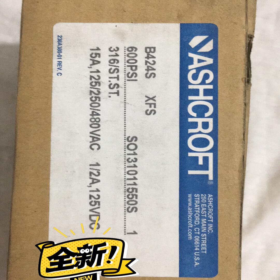 （设备配件）KRONES克朗斯ASHCROFT压力开关B424S XFS