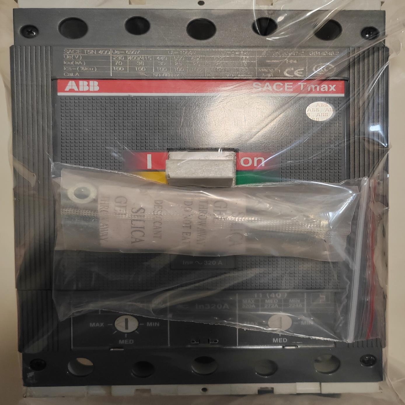 塑壳断路器SACE Tmax T5N400 TMA32