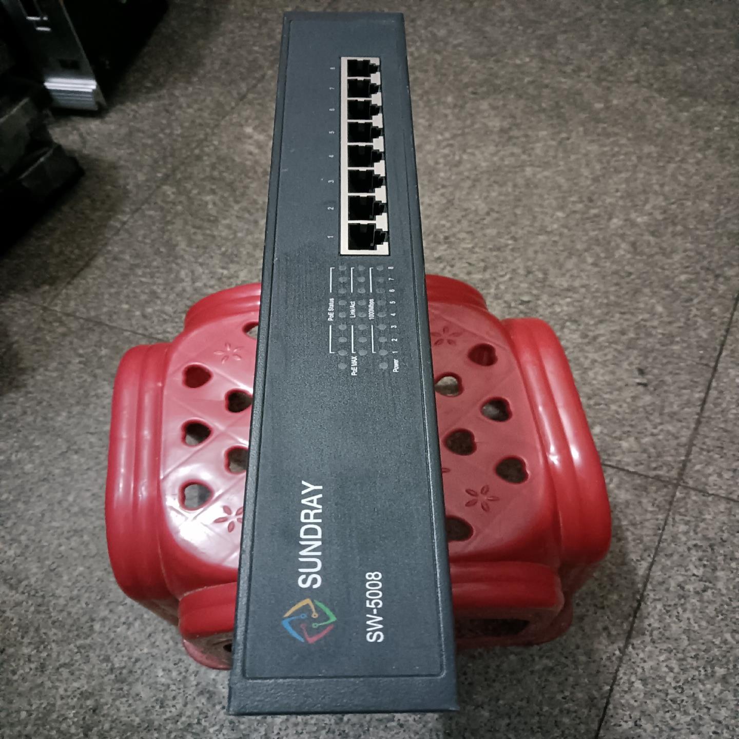 [德峰]SUNDRAY SW-5008 8口千兆poe交换机