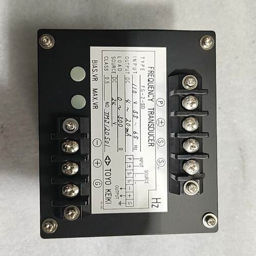 (议价)TOYO KEIKI，频率变送器FG-2-SD