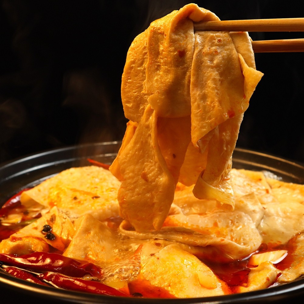 峽谷云村老豆皮豆腐皮豆制品非轉(zhuǎn)基因黃豆更營養(yǎng)健康240g*5袋